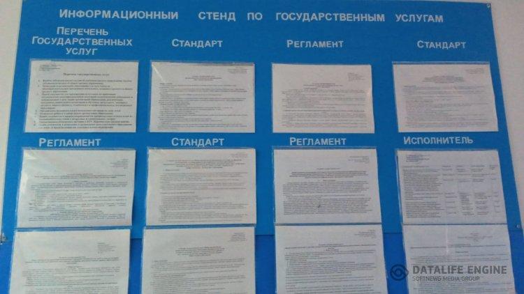 Информационный стенд по госуслугам